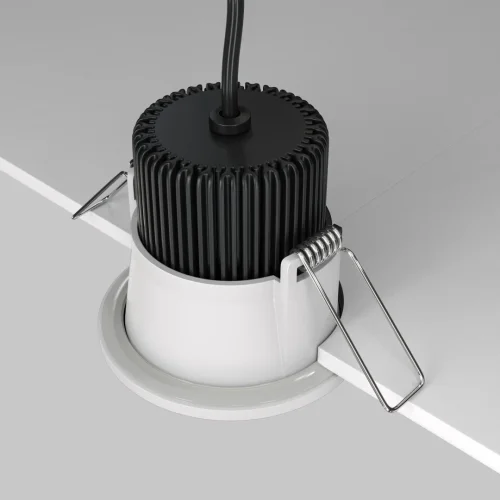 Светильник точечный LED Zoom DL034-01-06W4K-W Maytoni белый 1 лампа, основание белое в стиле современный  фото 7