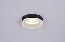 Светильник точечный Tevere OML-102919-01 Omnilux чёрный на 1 лампу, основание чёрное в стиле современный 