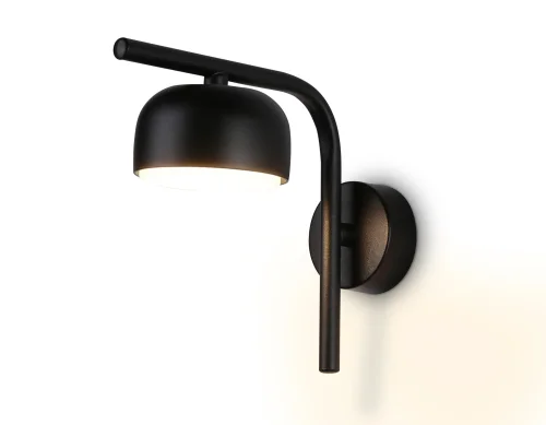 Бра TN71044 Ambrella light чёрный на 1 лампу, основание чёрное в стиле современный хай-тек 
