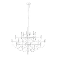 Люстра подвесная Gino 10196/800 White LOFT IT без плафона на 30 ламп, основание белое в стиле современный 