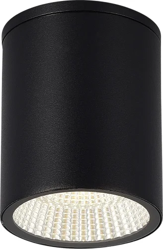 Накладной светильник LED уличный Tubo SL9514.412.01 ST-Luce уличный IP65 чёрный на 1 лампу, плафон чёрный в стиле хай-тек современный LED