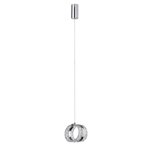 Светильник подвесной LED Mirage 5029/8L Odeon Light прозрачный на 1 лампу, основание хром в стиле современный встраиваемый