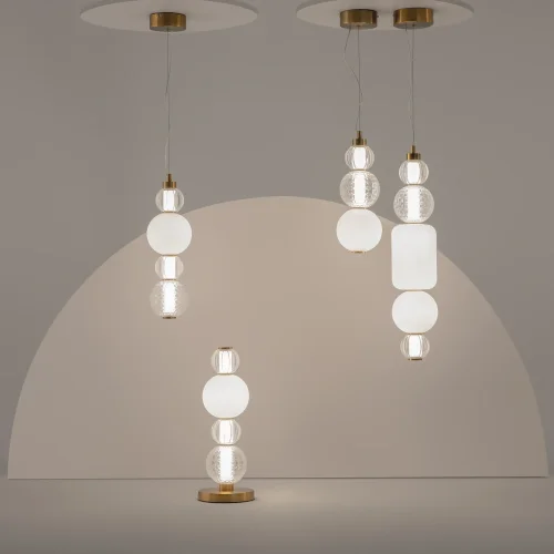 Светильник подвесной LED Collar P069PL-L16G3K Maytoni белый прозрачный на 1 лампу, основание золотое в стиле шар фото 10 Светильник подвесной LED Collar P069PL-L16G3K Maytoni белый прозрачный на 1 лампу, основание золотое в стиле шар фото 10
