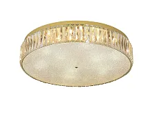 Люстра потолочная 8249/PL gold NEW Newport прозрачная на 9 ламп, основание золотое в стиле американский современный классический 