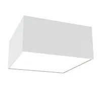 Светильник накладной LED Zon C067CL-L12W4K Maytoni белый 1 лампа, основание белое в стиле хай-тек современный квадратный