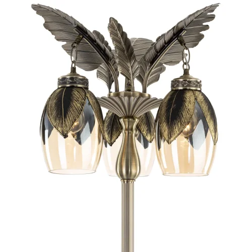 Торшер Гаруда CL420933 Citilux  прозрачный 3 лампы, основание бронзовое в стиле современный
 фото 4