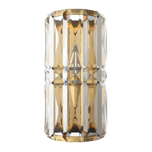 Бра Facet MOD094WL-01G Maytoni прозрачный на 1 лампа, основание золотое в стиле классический 