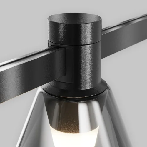 Трековый светильник LED Magnetic trаck system Flarity TR147-1-3W3K-B Maytoni чёрный серый для шинопроводов серии Magnetic trаck system Flarity чёрный фото 9