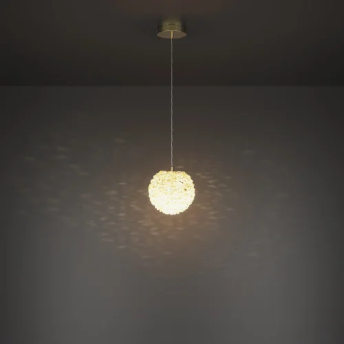 Светильник подвесной Adamant MOD487PL-01BS Maytoni прозрачный на 1 лампу, основание латунь в стиле современный шар фото 5 Светильник подвесной Adamant MOD487PL-01BS Maytoni прозрачный на 1 лампу, основание латунь в стиле современный шар фото 5