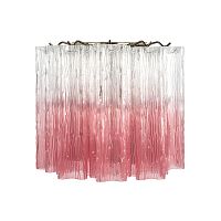 Бра Мурано / Murano 10580W Clear pink LOFT IT розовый на 3 лампы, основание бронзовое в стиле современный арт-деко Бра Мурано / Murano 10580W Clear pink LOFT IT розовый на 3 лампы, основание бронзовое в стиле современный арт-деко