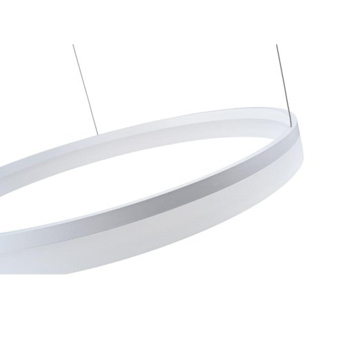 Светильник подвесной LED Via V1720-PL Moderli белый 1 лампа, основание белое в стиле хай-тек кольца фото 2