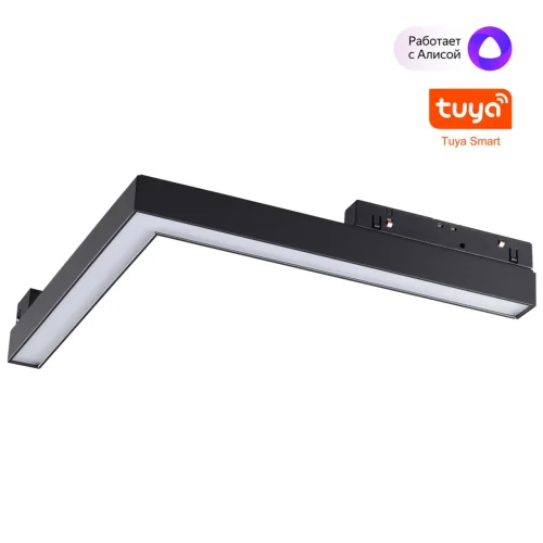 Трековый светильник LED для низковольтного шинопровода Flum 359502 Novotech чёрный для шинопроводов серии Flum чёрный