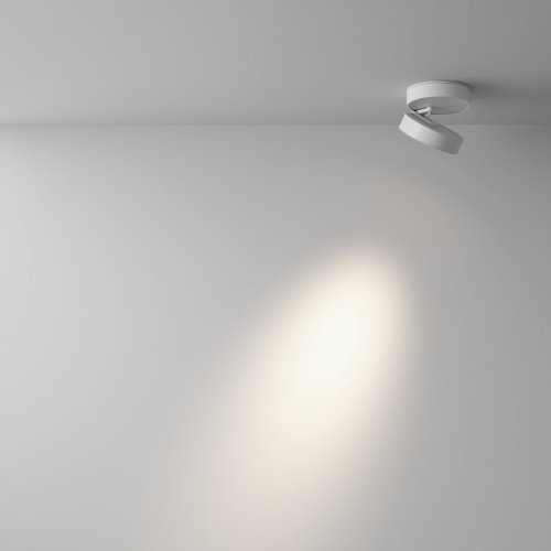 Светильник накладной LED Alivar C022CL-L12W4K Maytoni белый 1 лампа, основание белое в стиле современный круглый фото 5