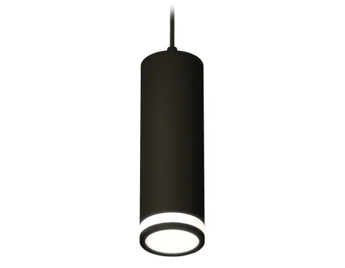 Светильник подвесной Techno spot XP7456002 Ambrella light чёрный 1 лампа, основание чёрное в стиле современный хай-тек 