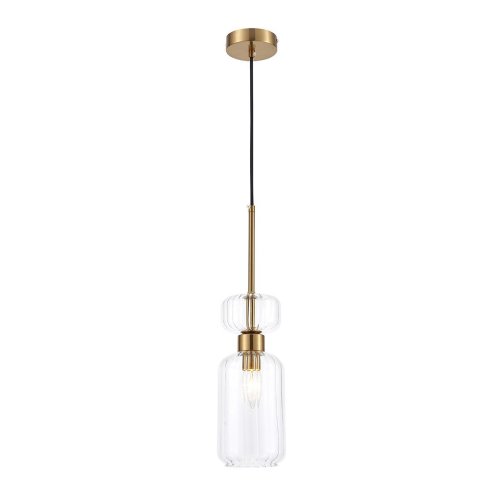 Светильник подвесной Gloss 1141/1S Clear Escada прозрачный 1 лампа, основание медь в стиле современный  фото 5