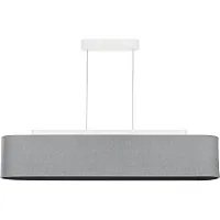 Люстра подвесная Боут Грей (Boat Gray) 6311-NW Nowodvorski серая на 4 лампы, основание белое в стиле современный 