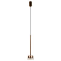 Светильник подвесной LED Laslo 7152/10L Odeon Light янтарный на 1 лампу, основание медь в стиле современный классический Светильник подвесной LED Laslo 7152/10L Odeon Light янтарный на 1 лампу, основание медь в стиле современный классический