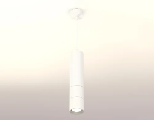 Светильник подвесной Techno spot XP7401070 Ambrella light белый 1 лампа, основание белое в стиле современный хай-тек  фото 2