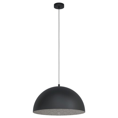 Светильник подвесной Gaetano 1 99452 Eglo чёрный 1 лампа, основание чёрное в стиле современный 
