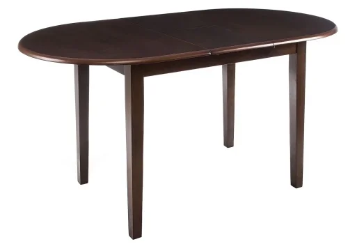 Стол раскладной деревянный Лугано каппучино 1596 Woodville столешница венге коричневая из мдф шпон фото 2 Стол раскладной деревянный Лугано каппучино 1596 Woodville столешница венге коричневая из мдф шпон фото 2