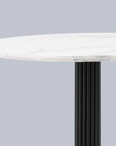 Стол обеденный Stem, D90, столешница мраморный УТ000038270 Stool Group столешница белая из мдф фото 4