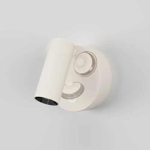 Бра с выключателем LED Twist C079WL-L3W3K Maytoni белый на 1 лампу, основание белое в стиле современный хай-тек для чтения фото 5