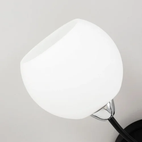 Люстра потолочная Флорида CL148165 Citilux белая на 6 ламп, основание чёрное в стиле современный  фото 10