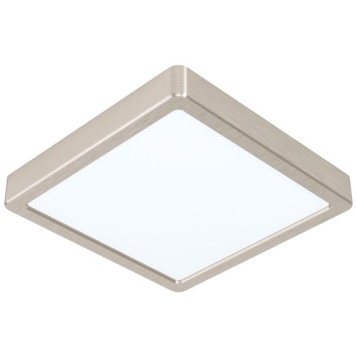 Светильник накладной LED Fueva 5 99241 Eglo белый 1 лампа, основание матовое никель в стиле современный квадратный