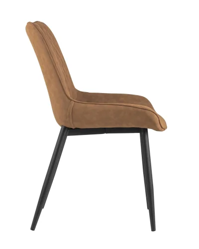 Стул Невада, экокожа, коричневый УТ000002171 Stool Group, коричневый/экокожа, ножки/металл/чёрный, размеры - ****555*600 фото 5
