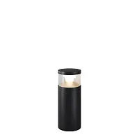 Парковый светильник LED Pyro O496FL-L21B3K1 Maytoni уличный IP65 чёрный на 1 лампу, плафон прозрачный в стиле современный хай-тек LED