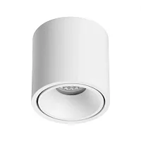 Светильник накладной LED Redo 6620/10CL Odeon Light белый 1 лампа, основание белое в стиле хай-тек круглый