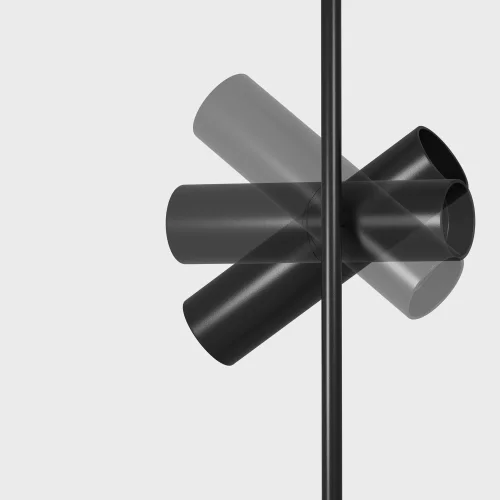 Светильник потолочный Elti C021CL-02B Maytoni чёрный 2 лампы, основание чёрное в стиле современный трубочки фото 7