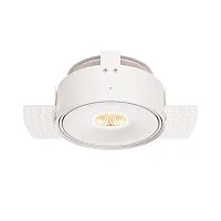 Светильник точечный LED Move DL060-9W3-4-6K-TRS-W Maytoni белый на 1 лампу, основание белое в стиле современный хай-тек для затирки круглый