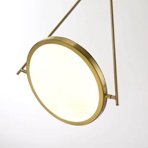 Светильник подвесной LED Fons 2776-2P Favourite белый на 1 , основание античное бронза в стиле современный фото 4