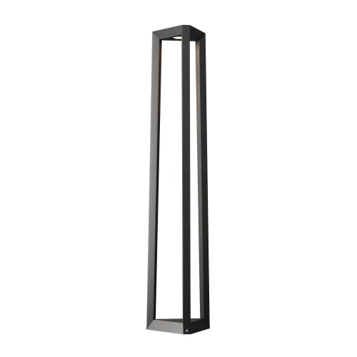 Парковый светильник LED Luft O466FL-L12B3K1 Maytoni уличный IP чёрный на 1 лампу, плафон чёрный в стиле современный хай-тек LED