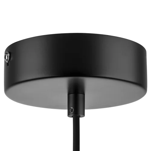 Светильник подвесной Vetro 801201 Lightstar прозрачный 1 лампа, основание чёрное в стиле современный арт-деко  фото 6