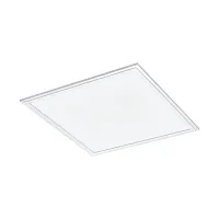 Светильник офисный потолочный LED ультратонкий RGB Salobrena-Rgbw 33107 Eglo размеры *450*450 мм, rgb нейтральный белый 4000К, 2400 лм, мощность 21 вт, на 8 кв.м