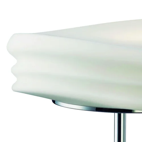 Настольная лампа MEDITERRANEO 3626 Mantra белая 2 лампы, основание хром металл в стиле минимализм современный  фото 4