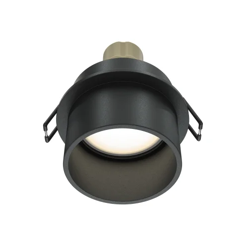 Светильник точечный Reif DL050-01B Maytoni чёрный 1 лампа, основание чёрное в стиле хай-тек модерн 