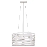 Светильник подвесной Laurel TL1167-3H Toplight белый на 3 лампы, основание белое в стиле современный 