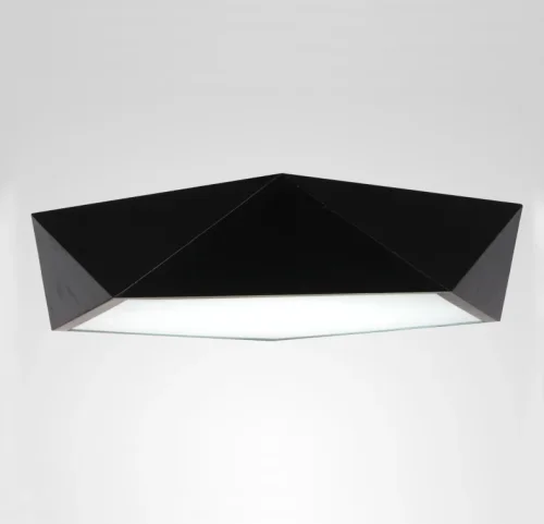 Светильник потолочный LED GEOMETRIC Black D50 185378-26 ImperiumLoft белый 1 лампа, основание чёрное в стиле современный скандинавский  фото 5