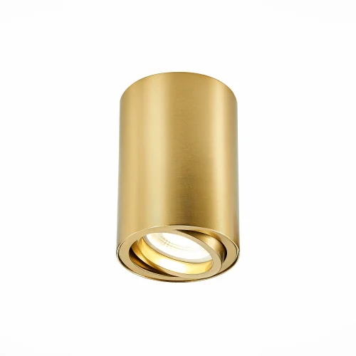 Светильник накладной St108 ST108.207.01 ST-Luce золотой 1 лампа, основание золотое в стиле хай-тек современный круглый фото 3