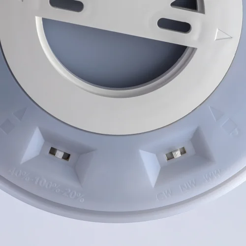 Светильник потолочный LED Etalon CL750181 Citilux белый на 1 лампу, основание чёрное в стиле хай-тек современный круглый фото 10