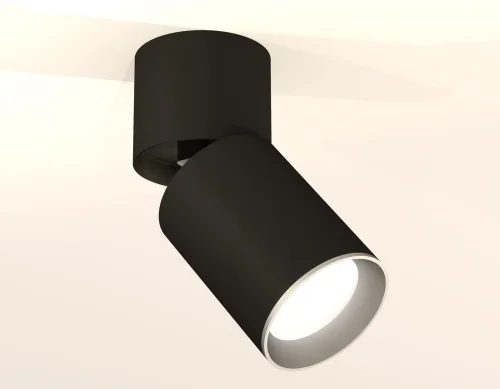 Светильник накладной Techno Spot XM XM6313031 Ambrella light чёрный 1 лампа, основание чёрное в стиле хай-тек современный круглый фото 2
