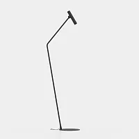 Торшер LED Almudaina 900909 Eglo для чтения трубочки чёрный 1 лампа, основание чёрное в стиле минимализм
