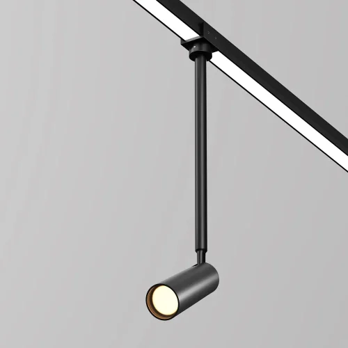 Трековый светильник LED уличный Elasity IP O-TR01-2-P-8WB3K Maytoni чёрный для шинопроводов серии Elasity IP чёрный
