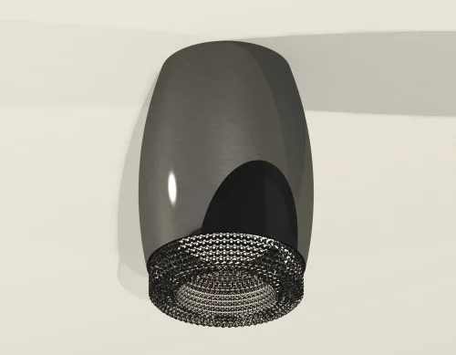 Светильник накладной Techno spot XS1123011 Ambrella light чёрный 1 лампа, основание чёрное в стиле современный круглый фото 2