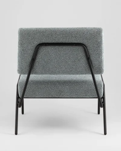 Кресло Теллинг шенилл серо-синий УТ000041926 Stool Group, /, ножки//, размеры - *****мм фото 8