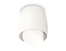 Светильник накладной Techno spot XS1141042 Ambrella light белый 1 лампа, основание белое в стиле хай-тек современный круглый