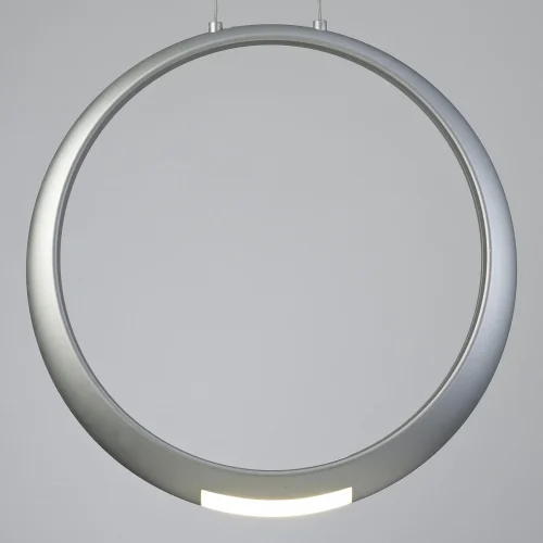 Светильник подвесной LED RING 6172 Mantra серебряный 1 лампа, основание серебряное в стиле хай-тек  фото 3